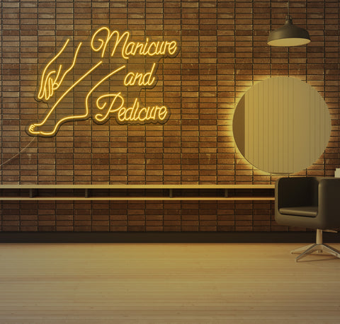 Manicure and Pedicure LED Neon Sign