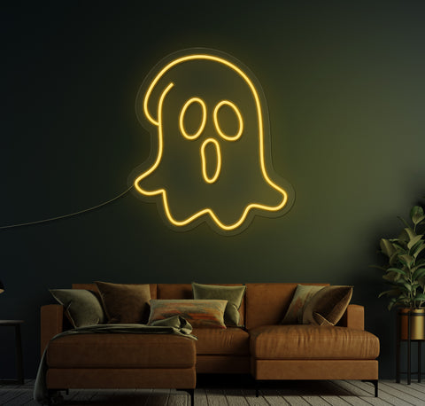 Balaclava Ghost LED Neon Sign