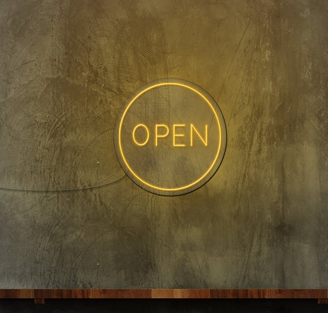 Open LED Neon Sign