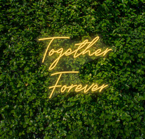 Together Forever LED Neon Sign
