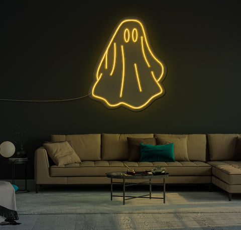 Bed Sheet Ghost LED Neon Sign
