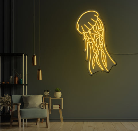 Jelly Fish LED Neon Sign