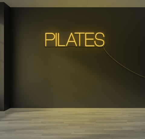 PILATES LED Neon Sign