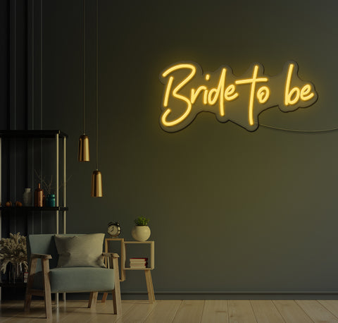 Bride To Be LED Neon Sign