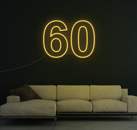 60 LED Neon Sign