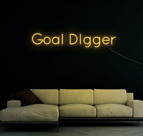 Goal Digger LED Neon Sign