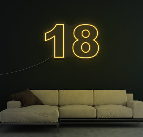 18 LED Neon Sign