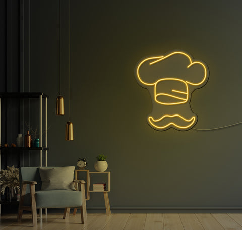 Chefs Hat LED Neon Sign