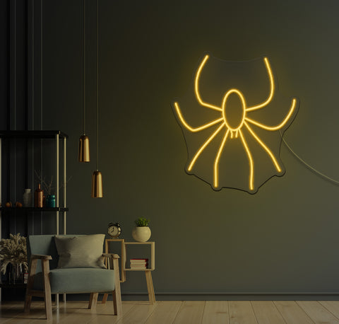 Simple Spider LED Neon Sign