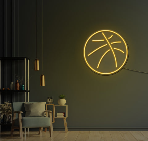 Basketball LED Neon Sign