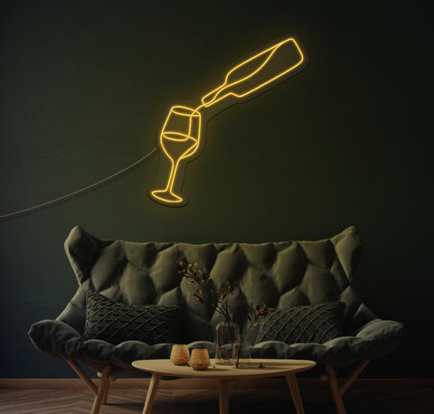 Pour me a Glass LED Neon Sign