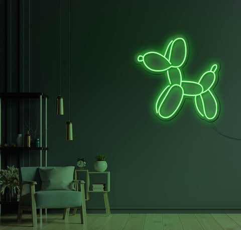 Balloon Dog LED Neon Sign