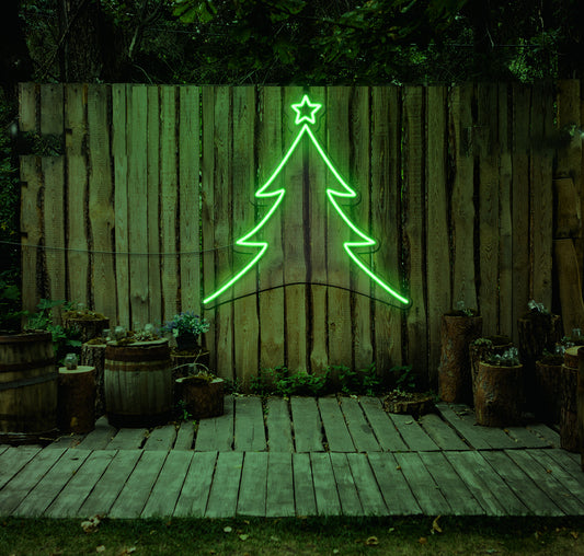 Christmas Tree LED Neon Sign