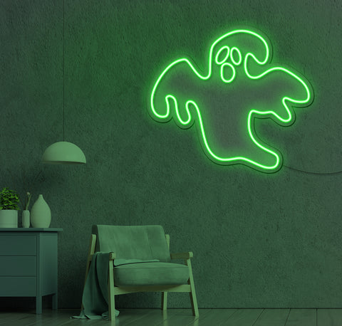 Ghost One LED Neon Sign