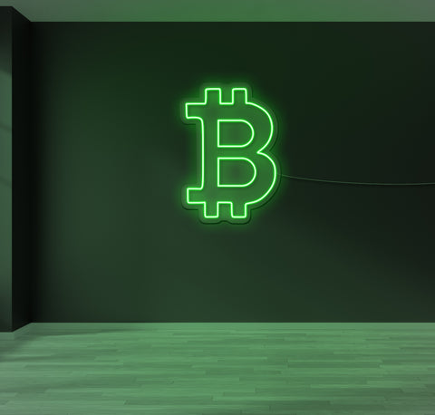 Bitcoin LED Neon Sign