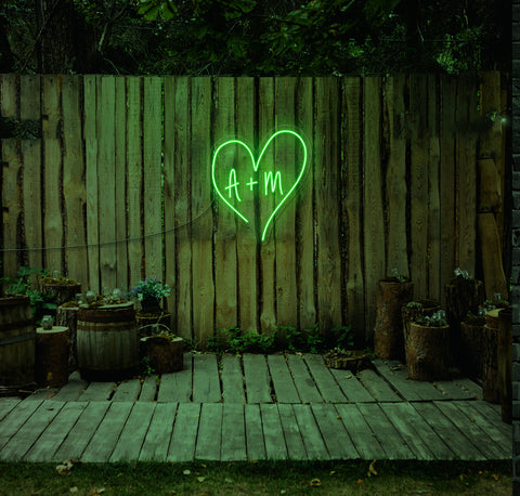 Initials LED Neon Sign