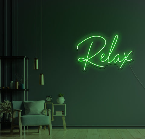 Relax LED Neon Sign