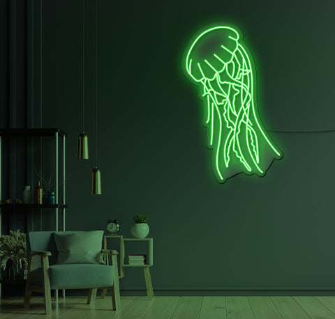 Jelly Fish LED Neon Sign