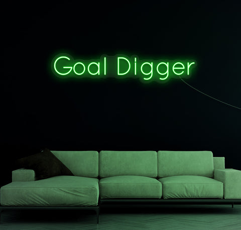 Goal Digger LED Neon Sign