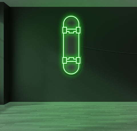 Skateboard LED Neon Sign