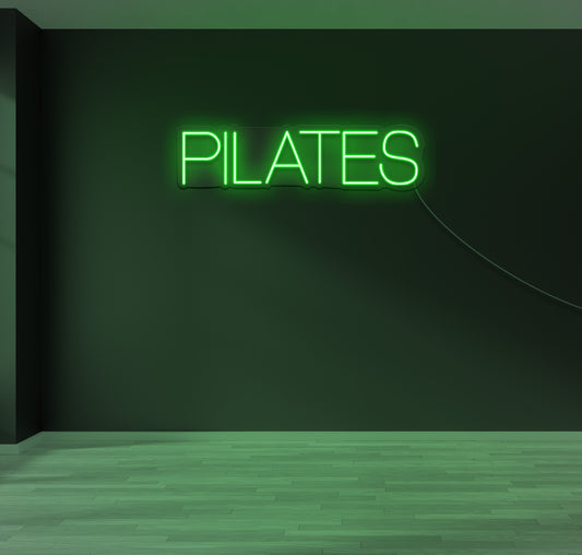 PILATES LED Neon Sign