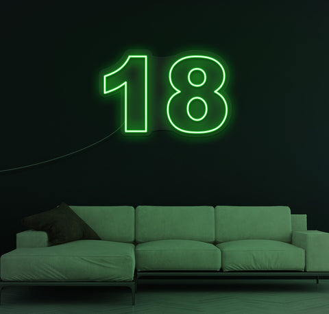 18 LED Neon Sign