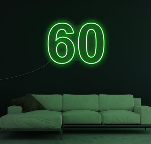 60 LED Neon Sign