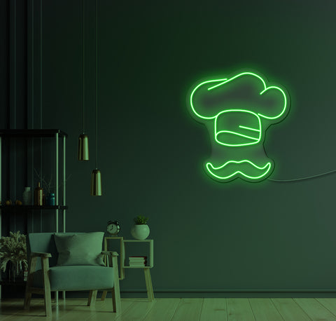 Chefs Hat LED Neon Sign