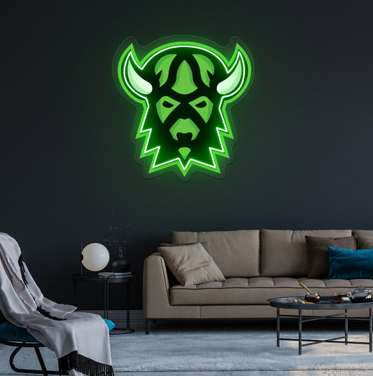 Saskatchewan Lacrosse Team LED Neon Sign