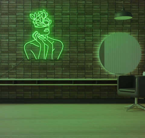 Be My Flower LED Neon Sign