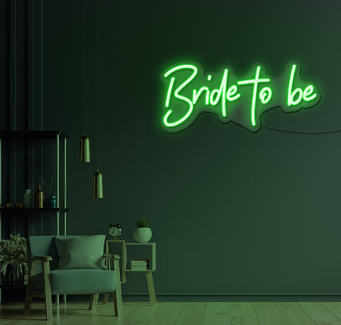 Bride To Be LED Neon Sign