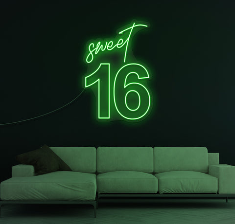 Sweet 16 LED Neon Sign