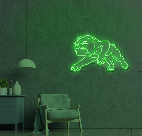 Bulldog LED Neon Sign