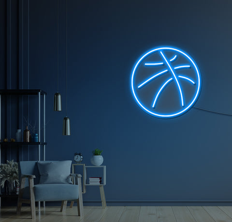 Basketball LED Neon Sign