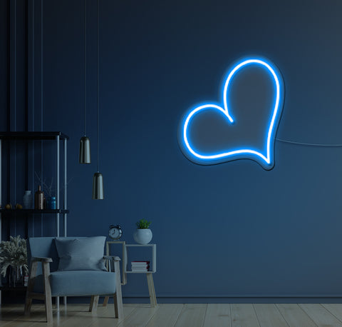 Love Heart LED Neon Sign