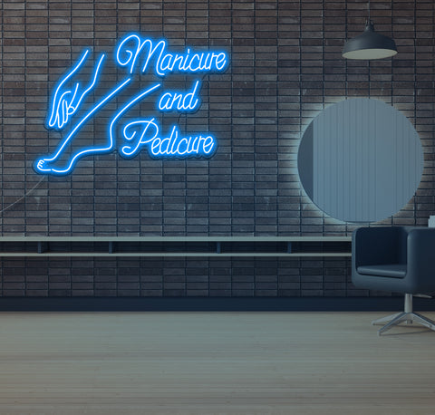 Manicure and Pedicure LED Neon Sign