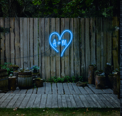 Initials LED Neon Sign