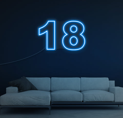 18 LED Neon Sign