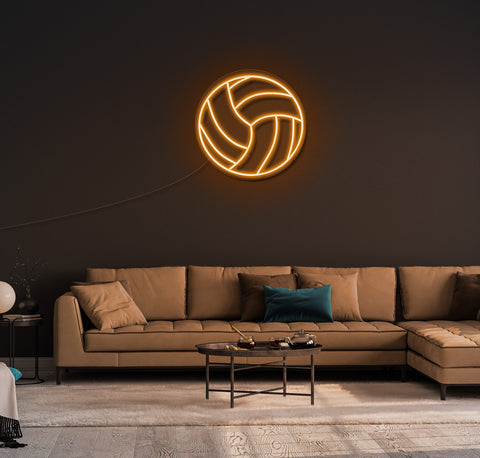 Volleyball LED Neon Sign