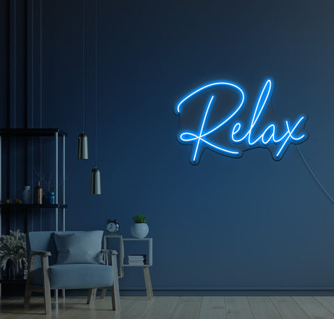 Relax LED Neon Sign