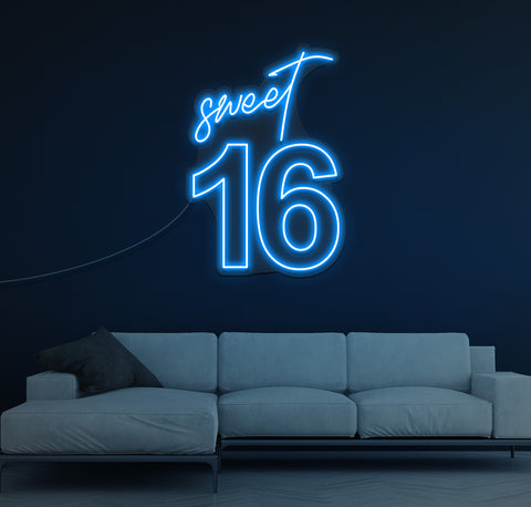 Sweet 16 LED Neon Sign