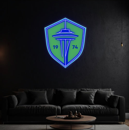 Seattle Soccer Team LED Neon Sign