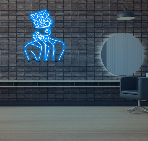 Be My Flower LED Neon Sign