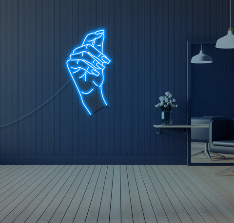 Finished Nails LED Neon Sign
