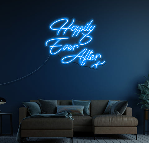 Happily Ever After LED Neon Sign