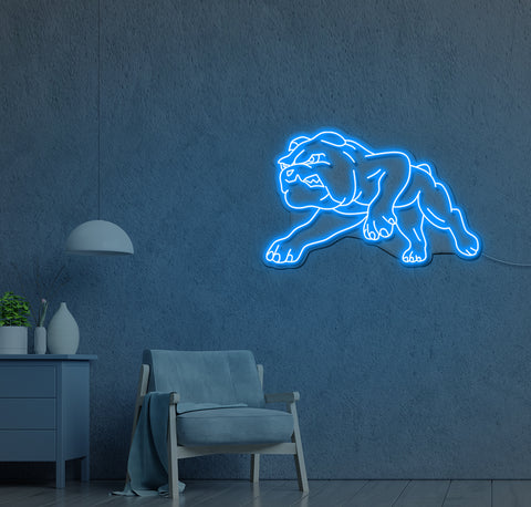 Bulldog LED Neon Sign