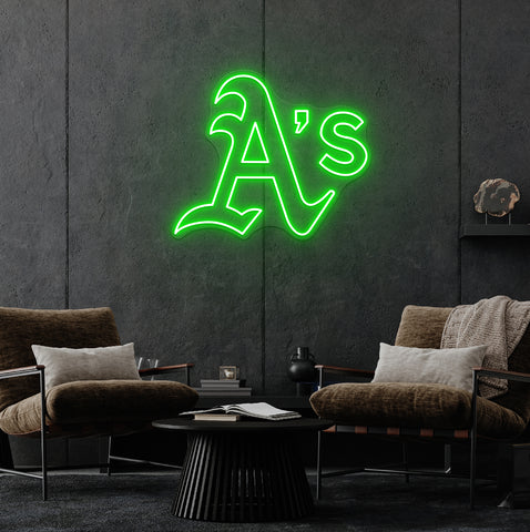 Oakland Baseball LED Neon Sign