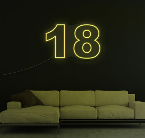 18 LED Neon Sign