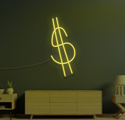 Dollar LED Neon Sign