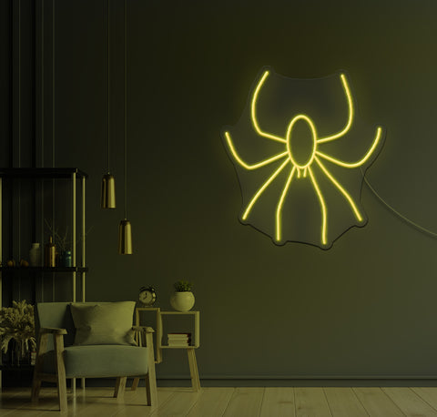 Simple Spider LED Neon Sign